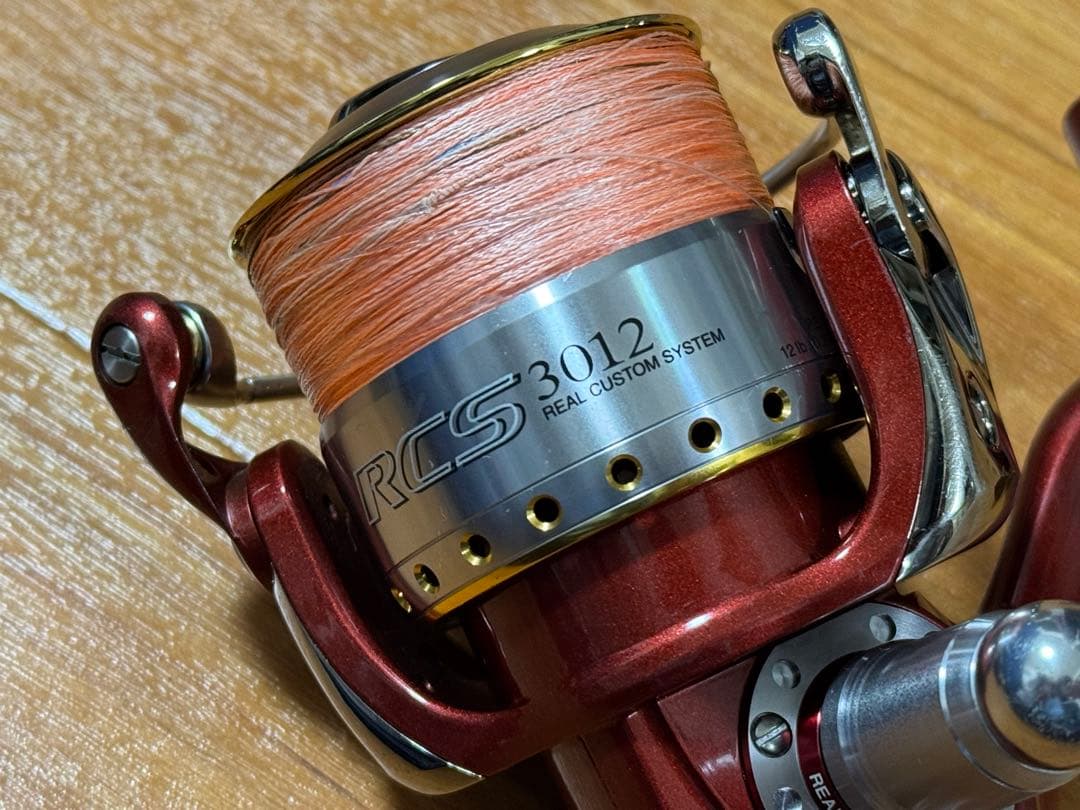 DAIWA ダイワ　セルテート カスタムボディ3000 レッド RCS スプール