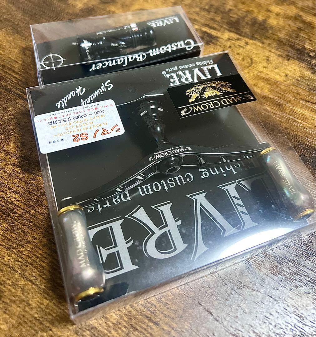 リブレ LIVRE スクイッドマニア MAD CROW wing100 シマノ用