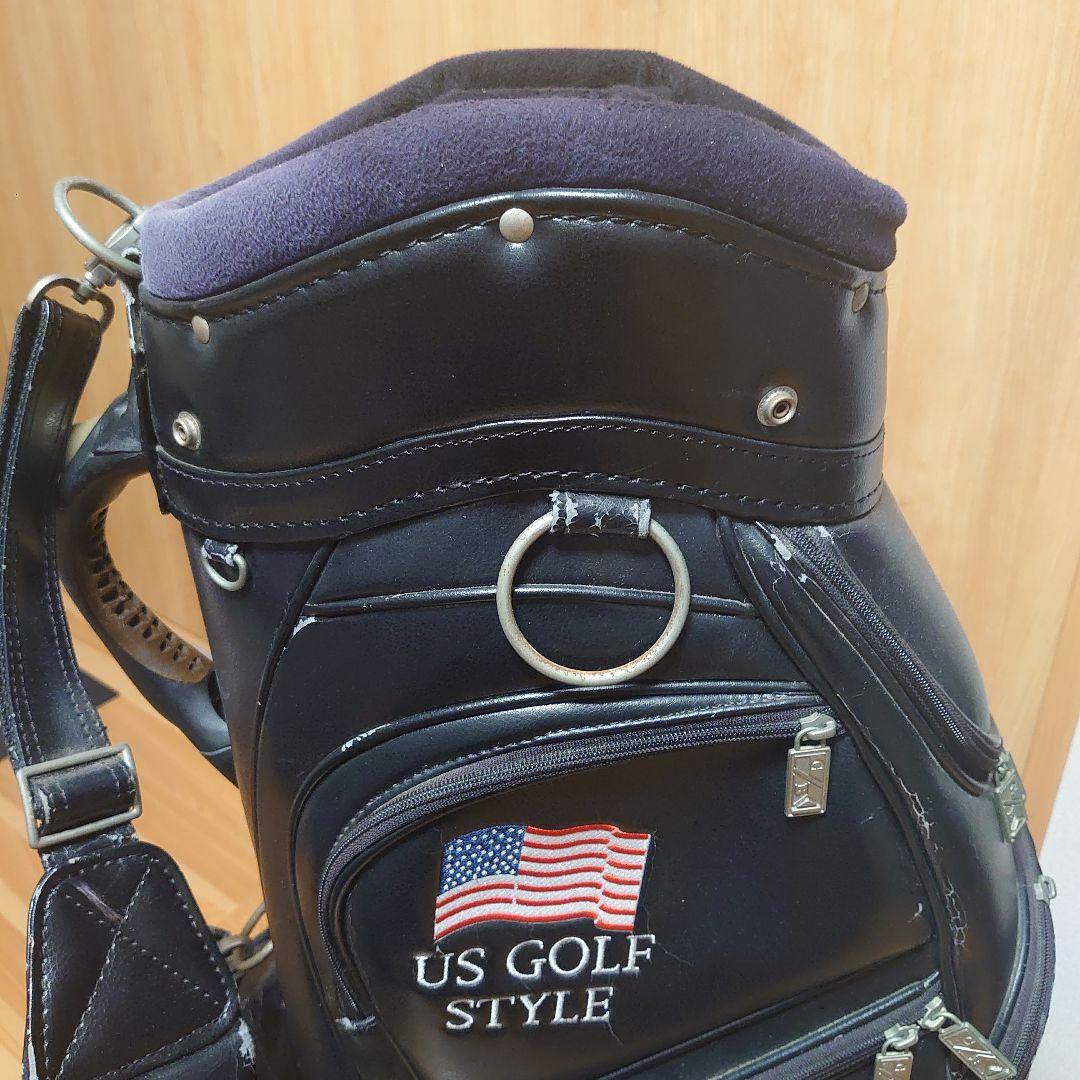 てるお　ゴルフキャディーバッグ　カッター&バッグ　BLACK