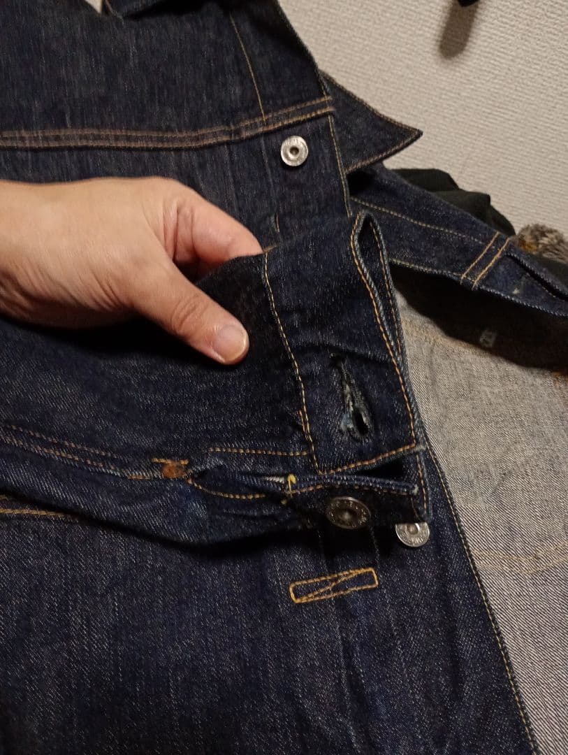 バーガスプラス　lot.71949 セカンドタイプ　デニムジャケット　サイズ38