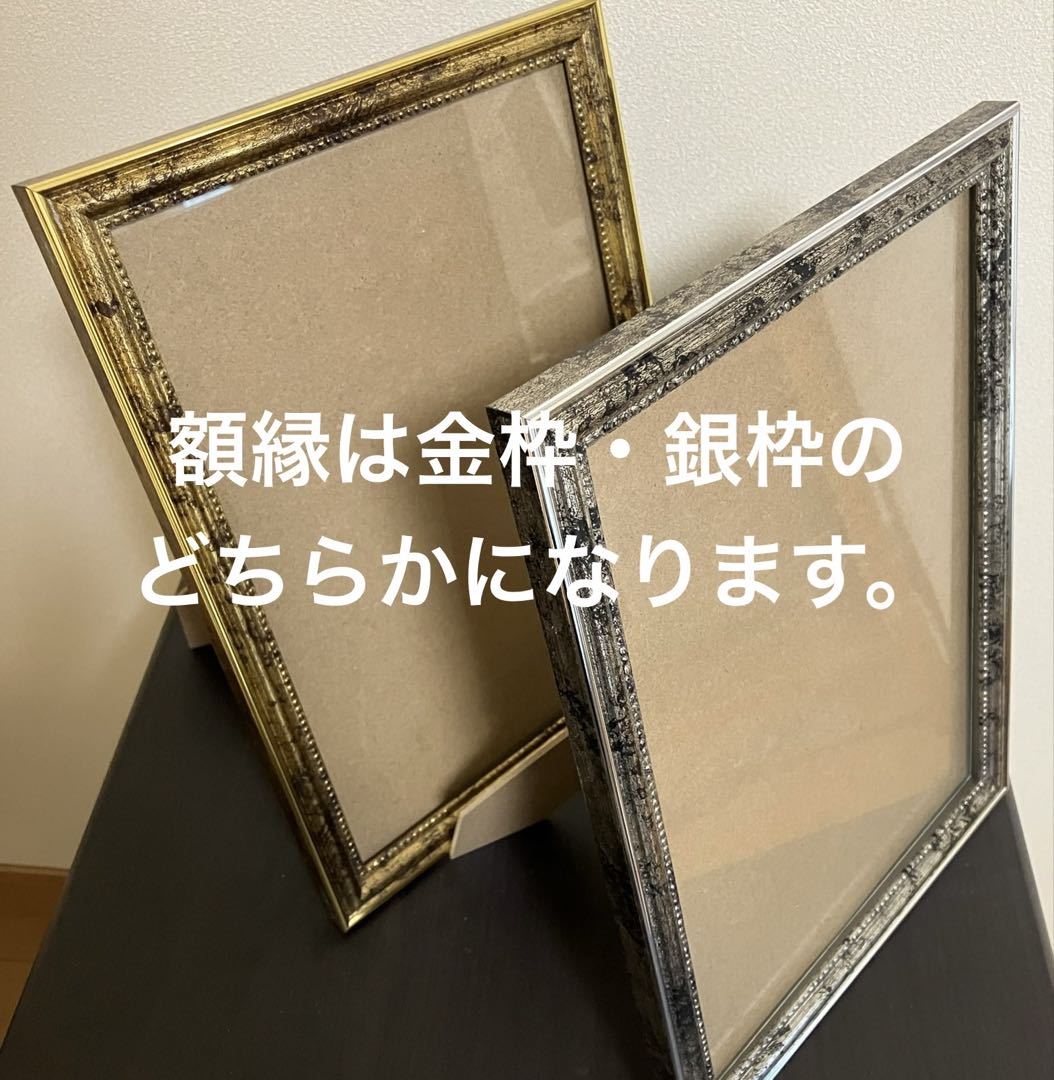 スイーツアート1 パステル画　額縁寸法32.7㎝×24.0㎝×1.5㎝