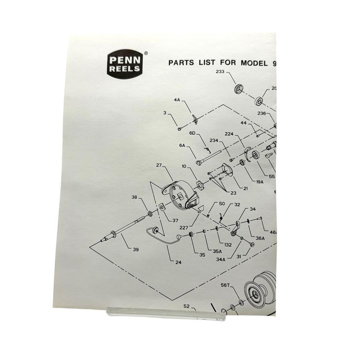 未使用 PENN 9500SS USA製 スピンフィッシャー 箱付 大型リール