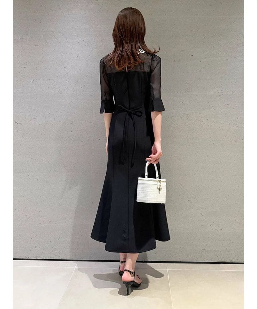 【新品未使用タグ付き】SNIDEL ダブルカラーマーメイドドレス