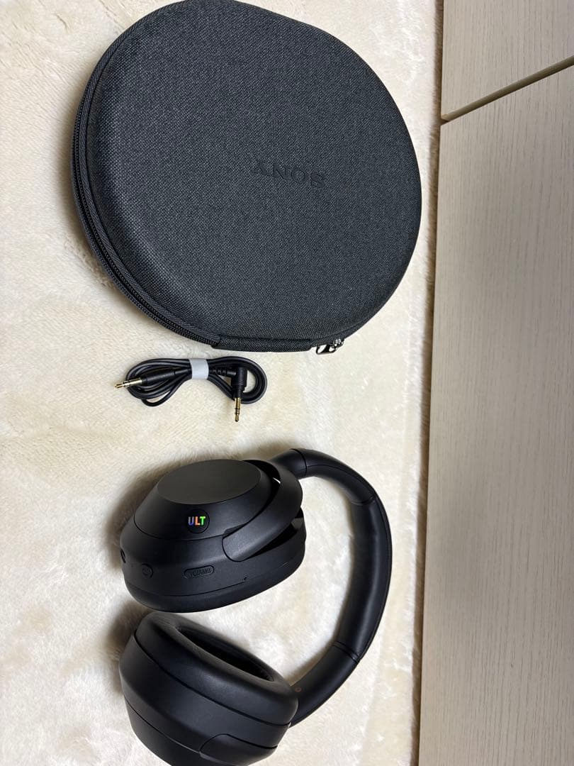 SONY ワイヤレスヘッドホン ブラック