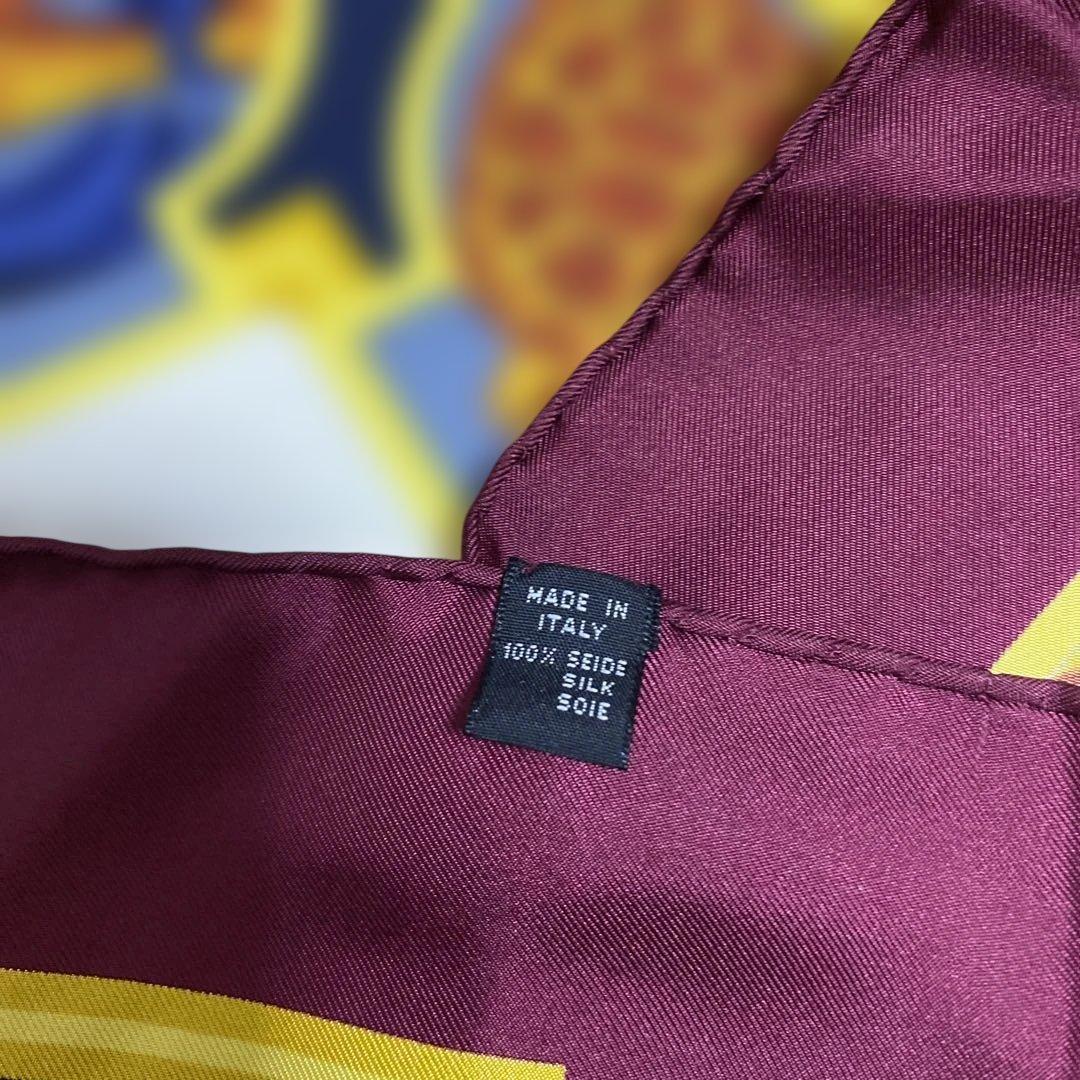 CELINE 天文図 シルクスカーフ 約85cm