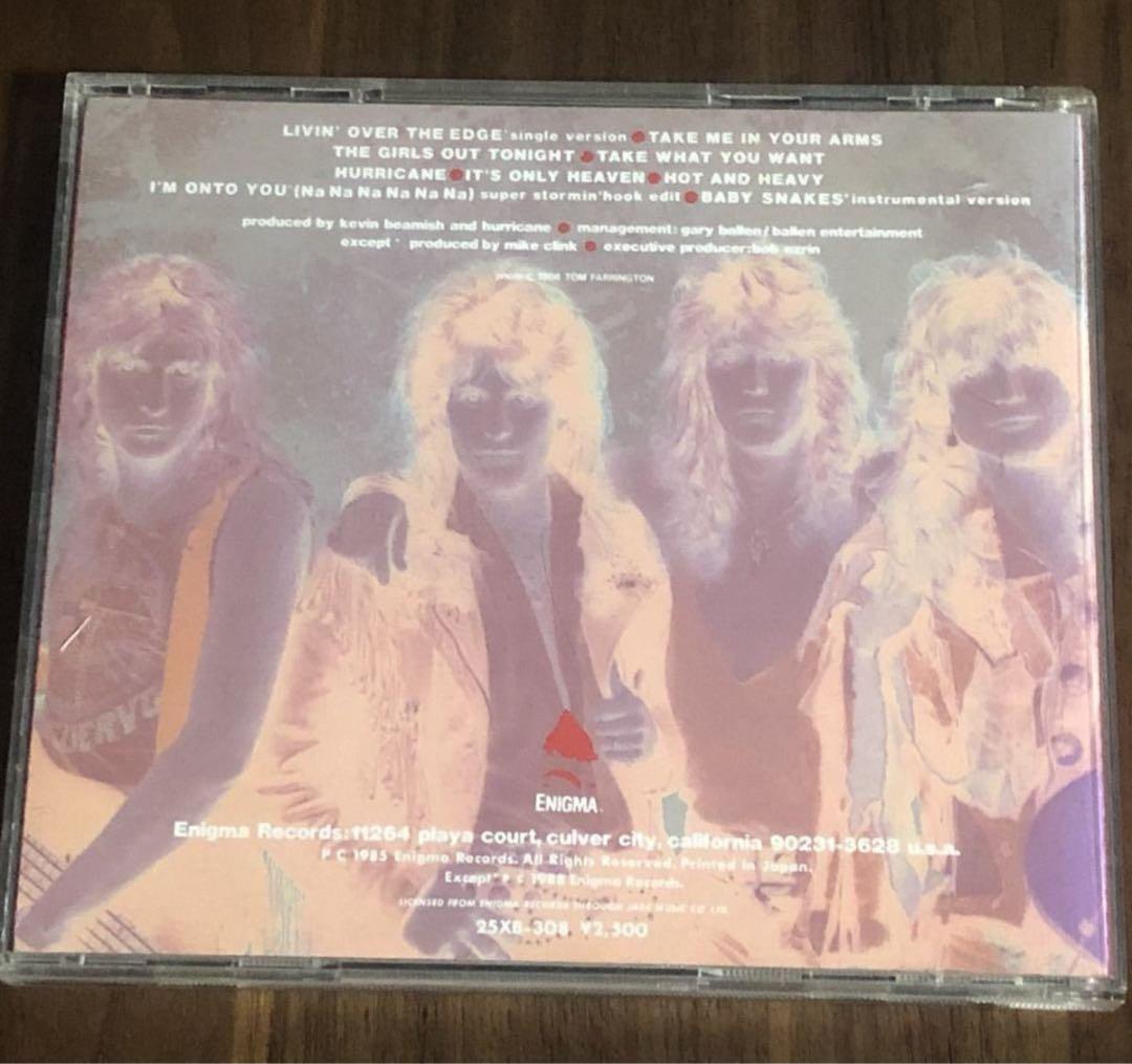 国内盤！HURRICANE/ ハリケーン/ TAKE WHAT YOU WANT