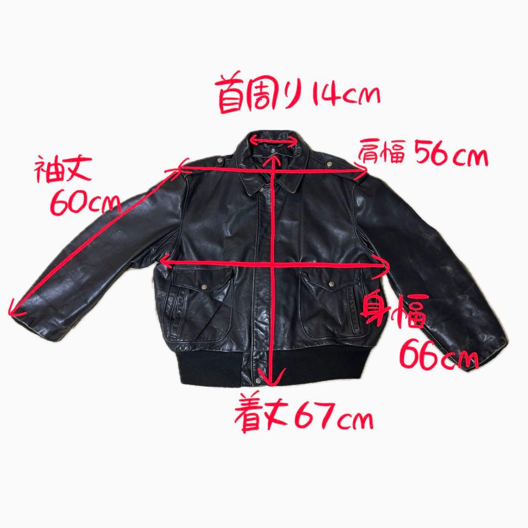 Schott（ショット）レザーボンバージャケット（フライトジャケット）