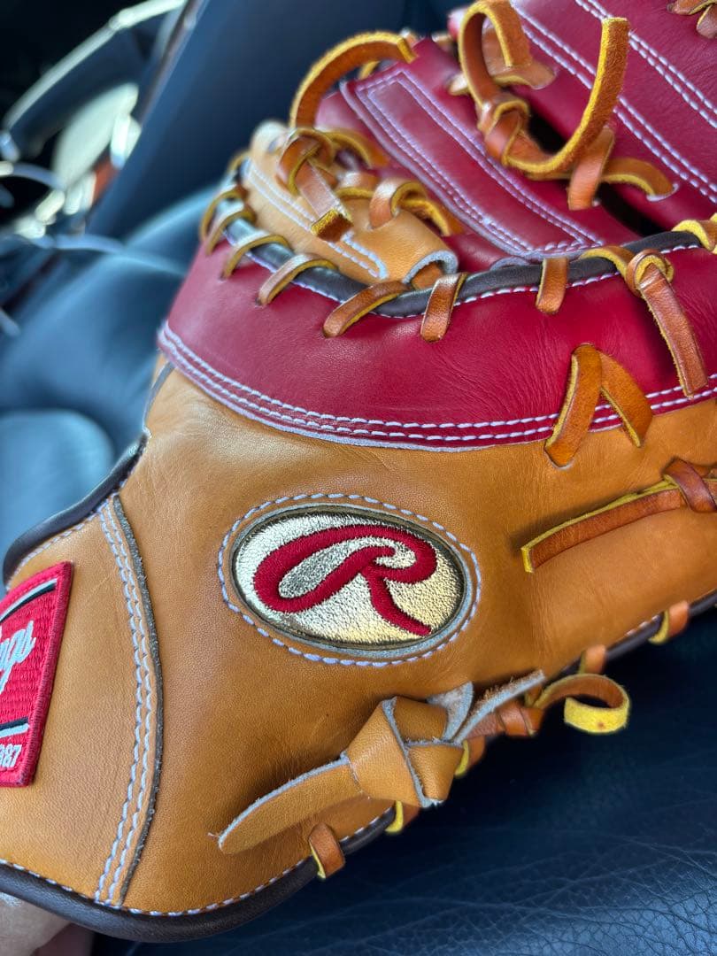 ローリングス　ファーストミット　軟式　限定　岡本モデル