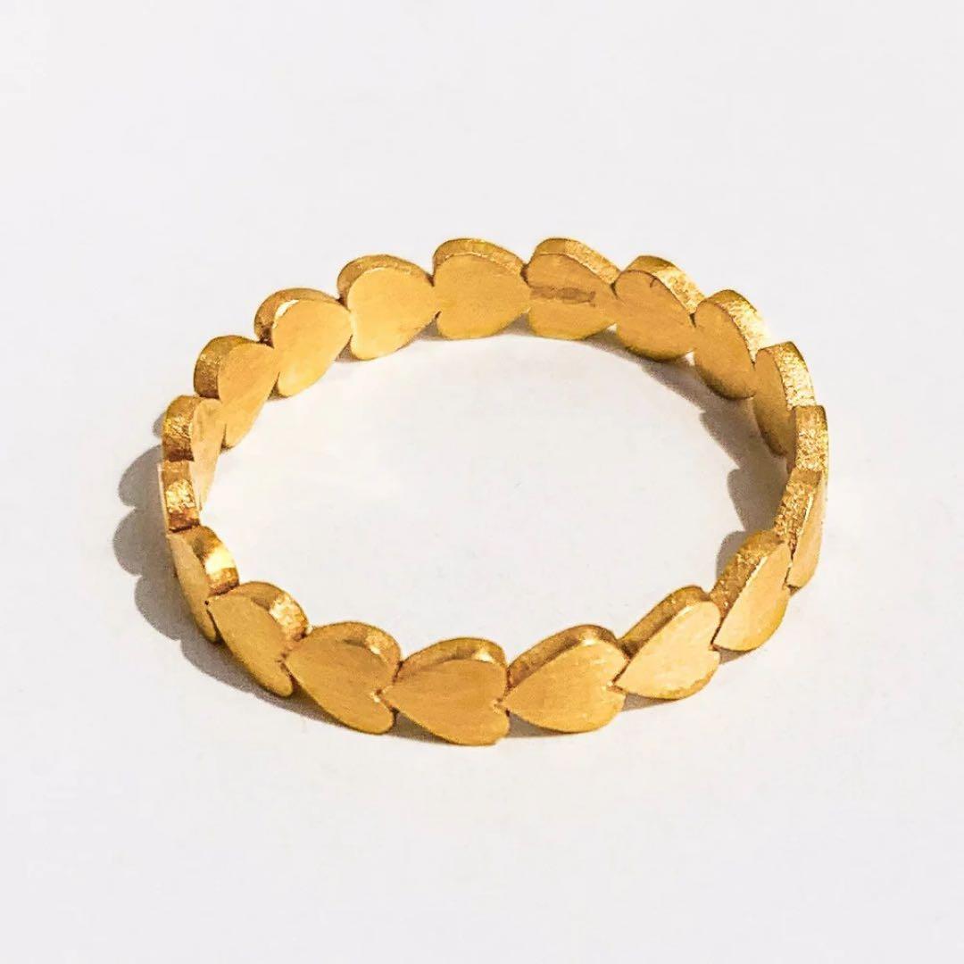 Marie-Hélène de Taillac \"ラブ\" バンドリング GOLD