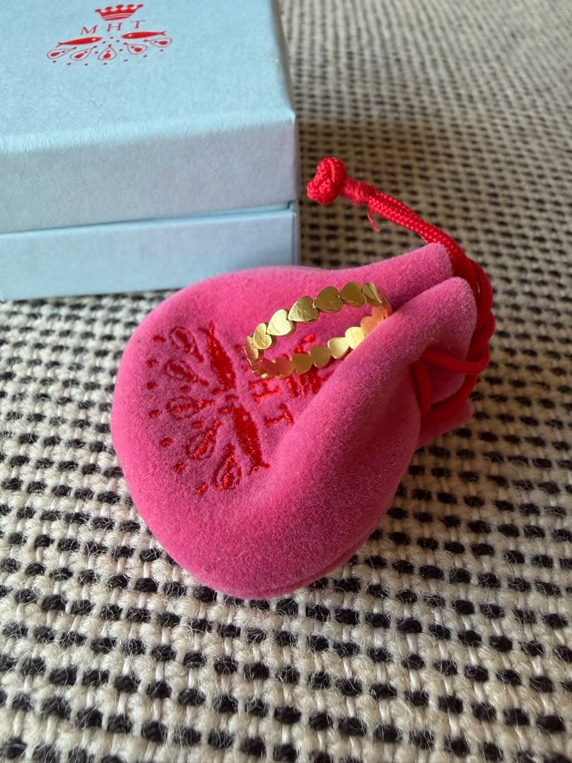 Marie-Hélène de Taillac \"ラブ\" バンドリング GOLD