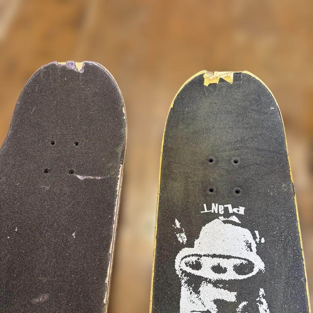 スケボー　廃デッキ　5枚セット　DIY サイズミックス