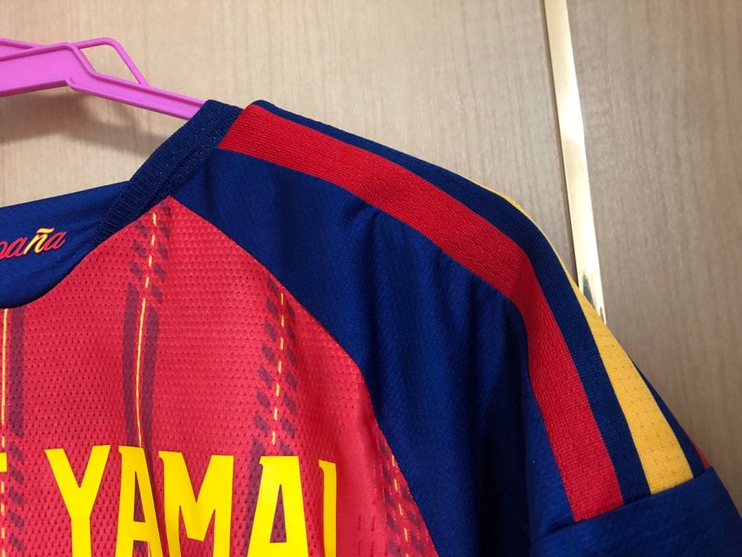 r*r様 スペイン代表25/26 ヤマル 欧州予選フルパッチ オーセンティック