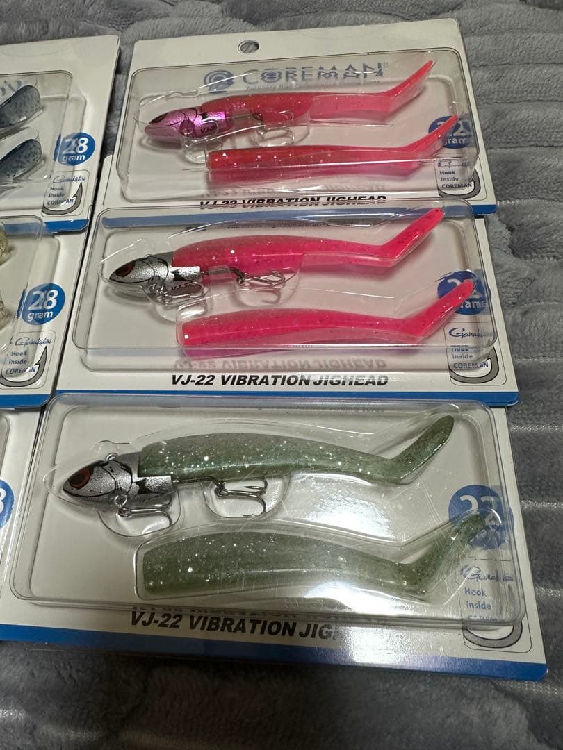 コアマン　VJ28 5つ　VJ22 3つ