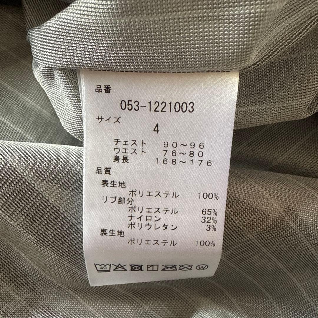 【着用1回】パーリーゲイツ　スニード　4黒　白　総柄　ジャケット　ジャンバー