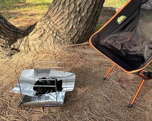 焚き火台 セット 折り畳み コンパクト 軽量 折りたたみ式 ソロ キャンプ 網A