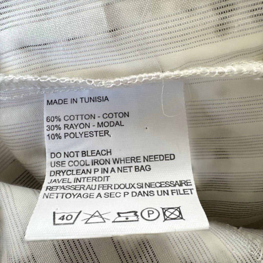 ストライプ 長袖シャツ 42