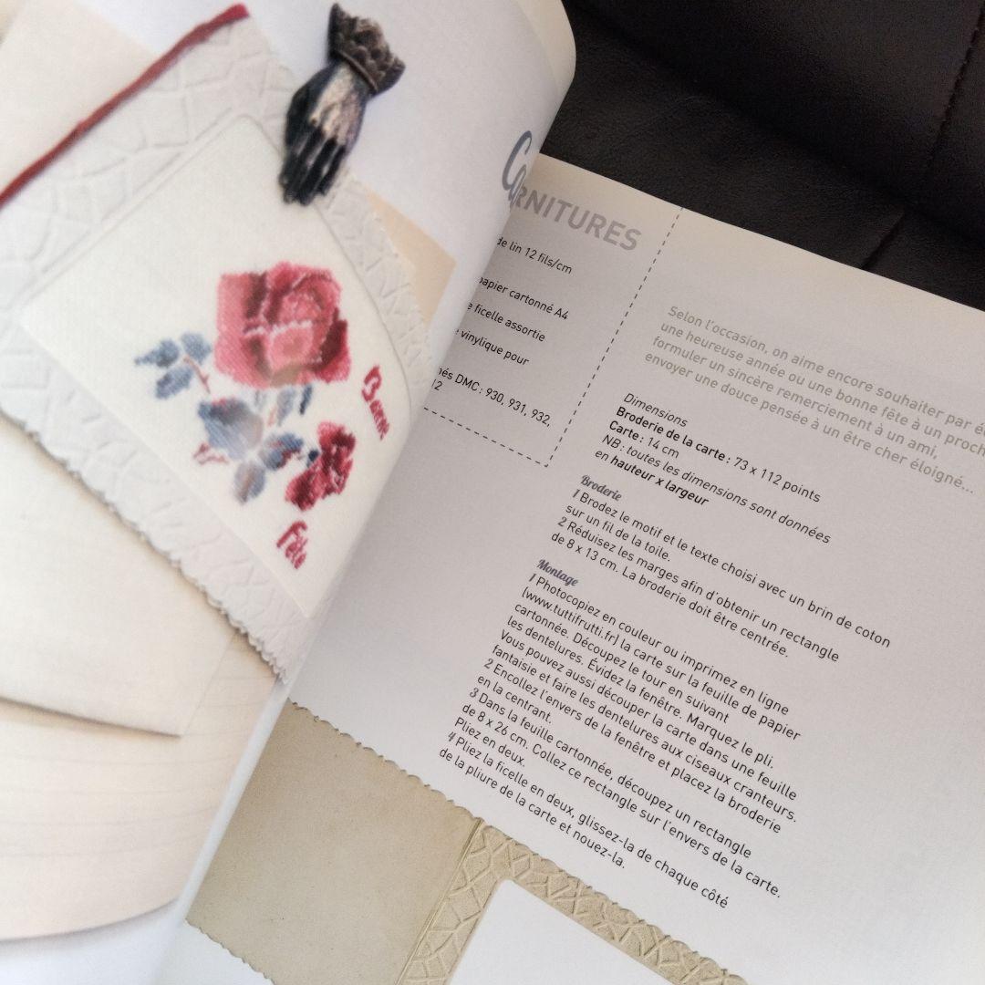 Fleurs de Digoin 刺繍 本 デザイン集