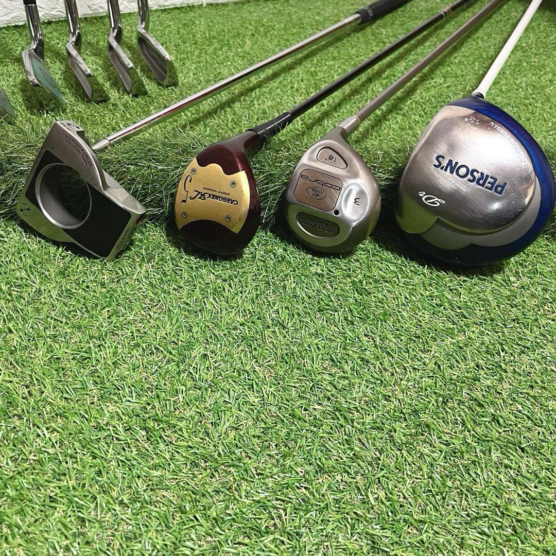 美品 コブラ他 初心者に優しいセット レディースゴルフクラブ12本セット