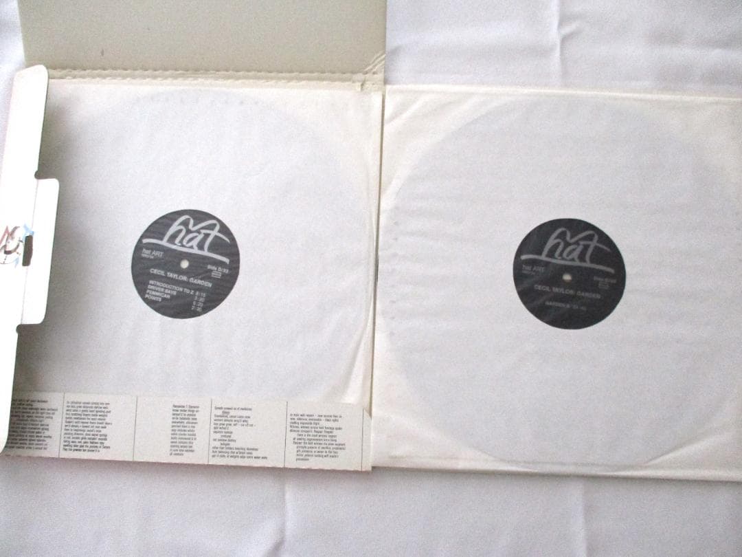 Cecil Taylor Solo - Garden LP　盤未使用