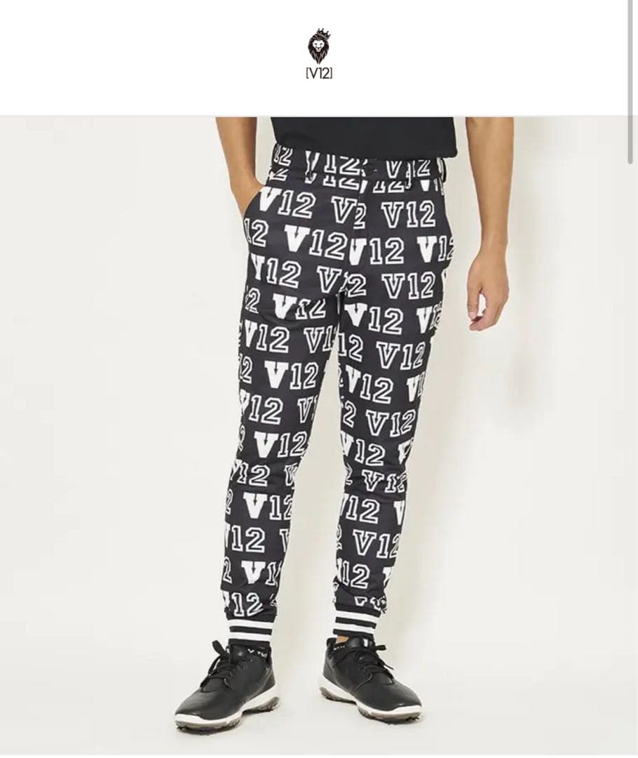 V12 ヴィトゥエルヴ LIVERY PANTS イージーパンツ ゴルフウェア