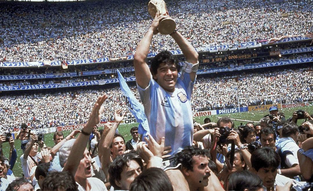 o*e様 デッドストック1986ワールドカップ優勝アルゼンチン マラドーナ#10