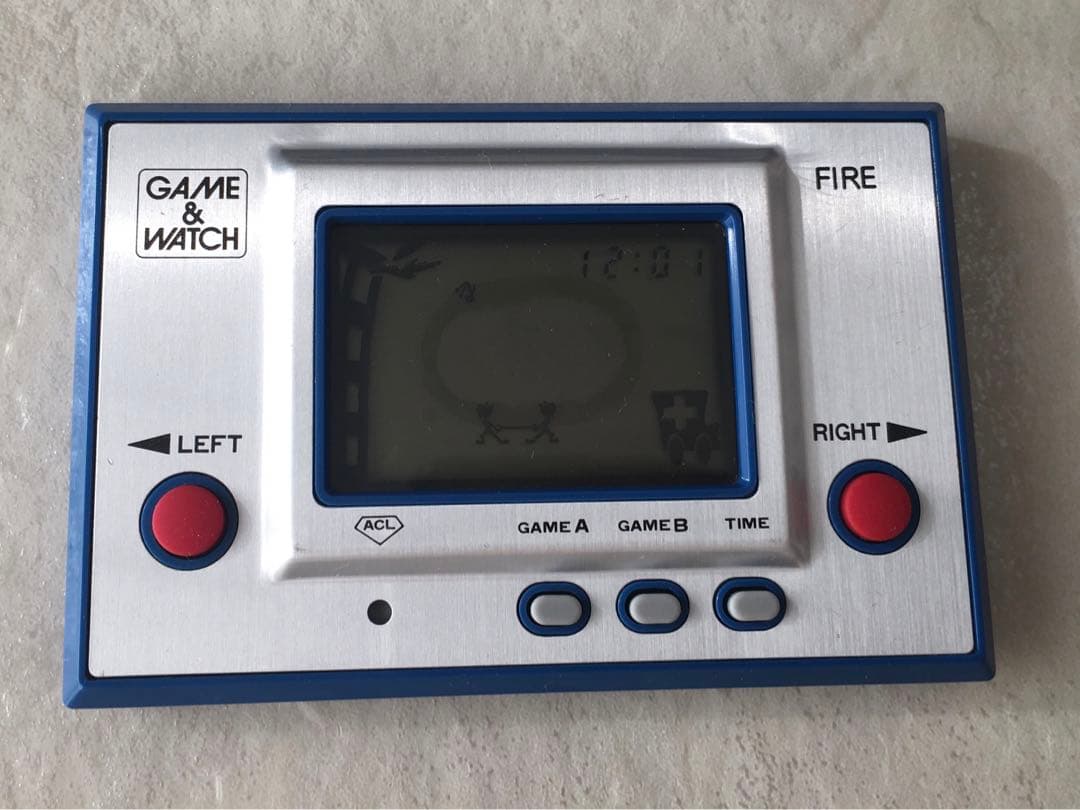 ❇️初期版・希少機種❇️美品　任天堂　ゲームウォッチ　ファイア