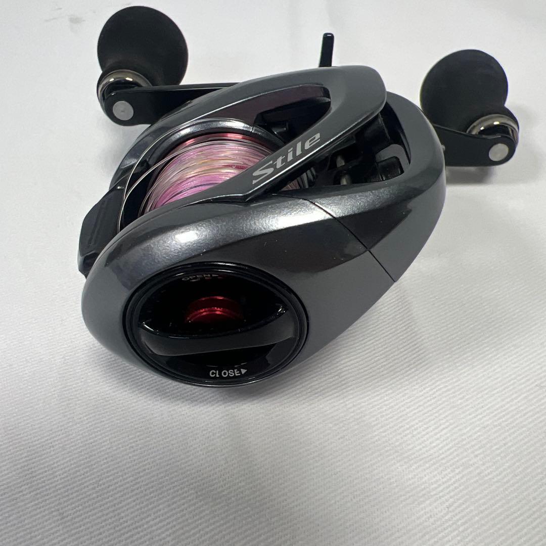 Stile ss151PG ベイトリール グレー ダブルハンドル