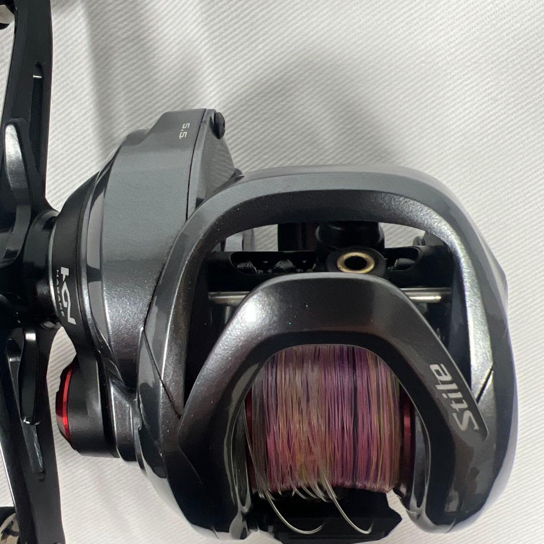 Stile ss151PG ベイトリール グレー ダブルハンドル