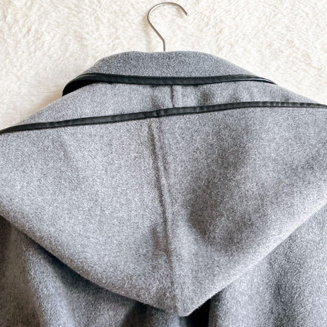 SNIDEL新木優子Sweet Collaboratio nポンチョコートグレー