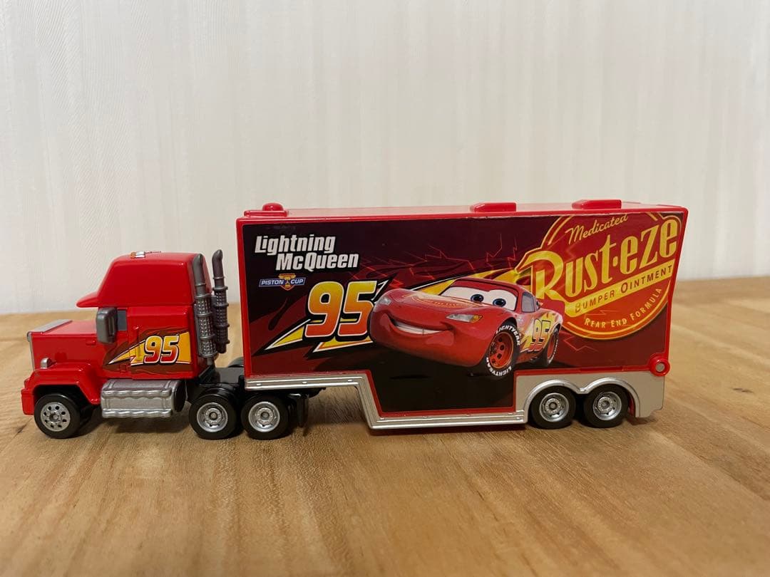 カーズレーシングトレーラー廃盤乗り物、トミカミニカー　まとめ売り