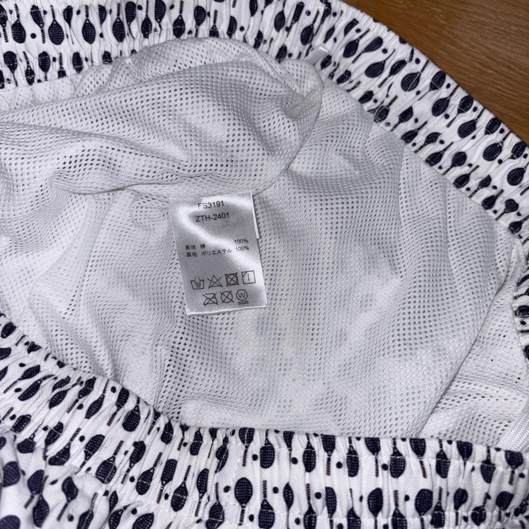 FILA テニスラケット柄 ジップアップジャケット、 パンツセット