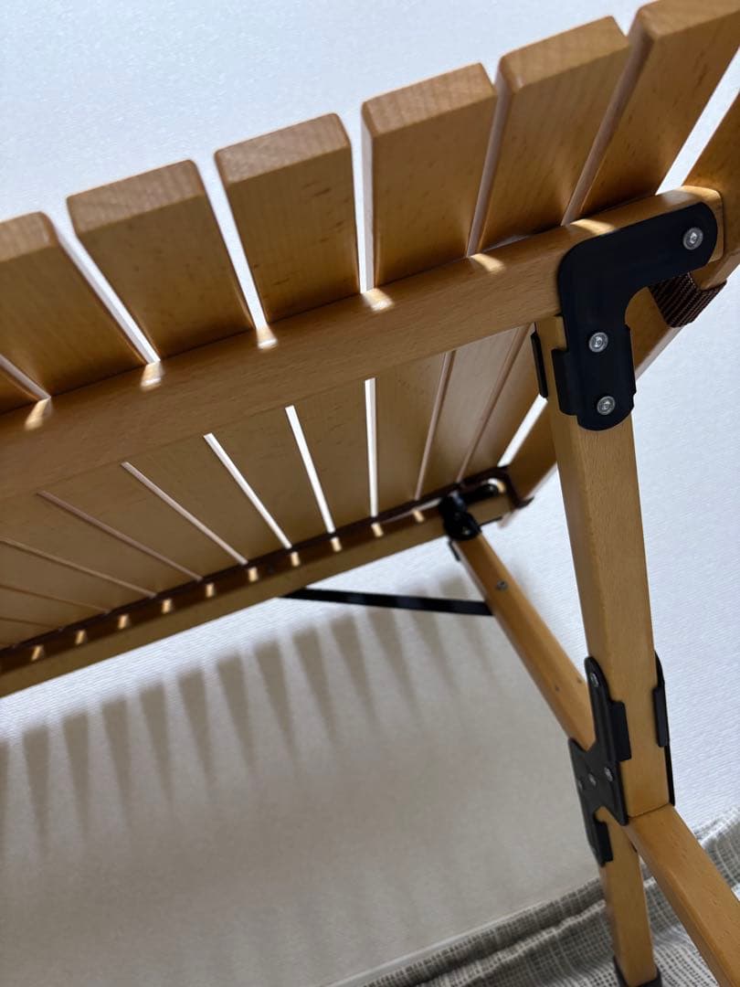 木製テーブル　ロールトップテーブル 60×90cm