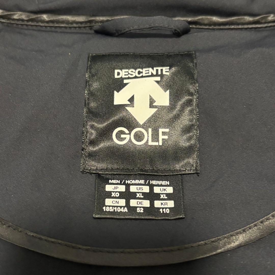 ⭐️美品⭐️DESCENTE GOLF ナイロンストレッチ 中わたジャケット2XL