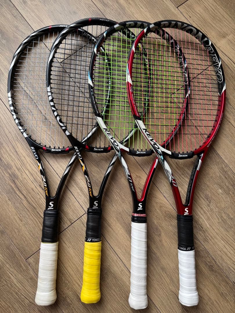 DUNLOP SRIXON 歴代テニスラケットまとめ売り