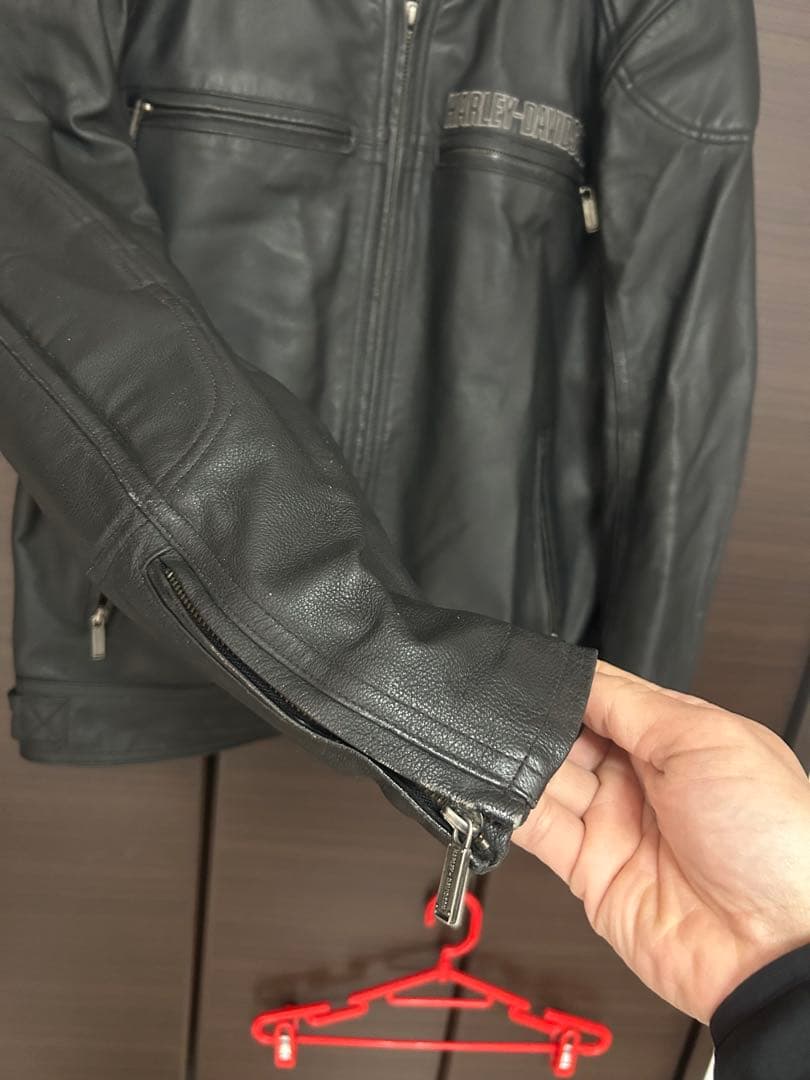 HARLEY-DAVIDSON ブラックレザージャケット
