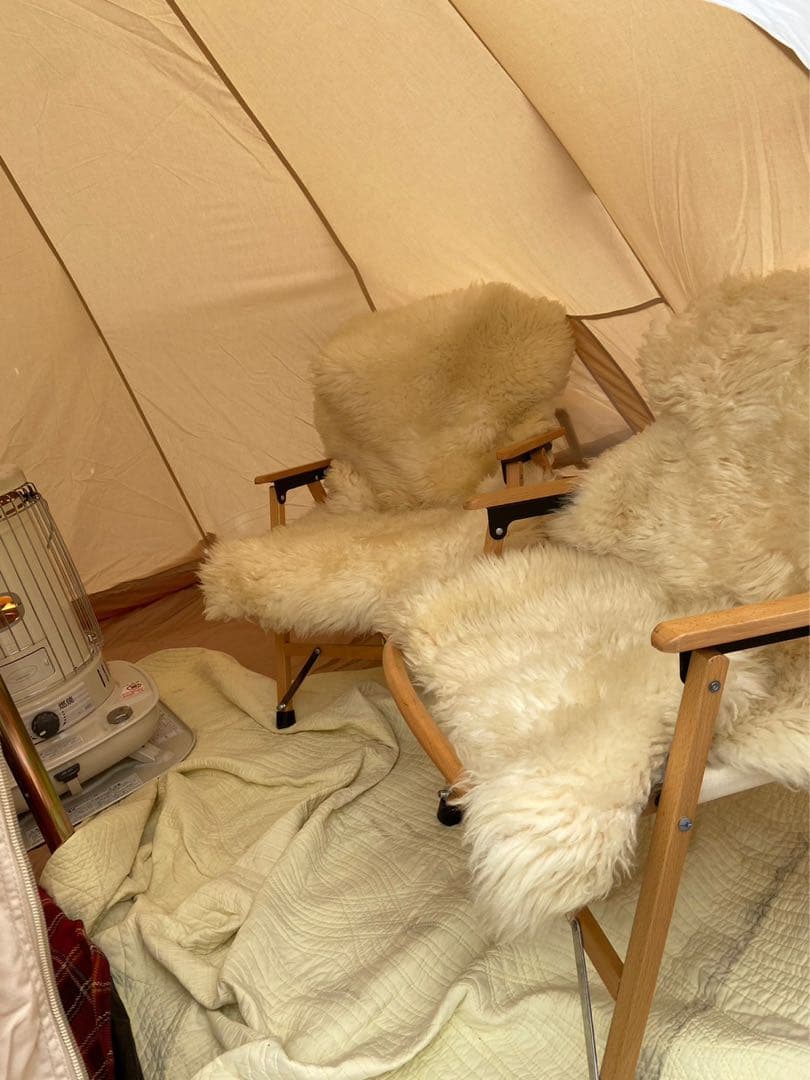 ESOIBAT ワンポールテント TC テント 3-4人用