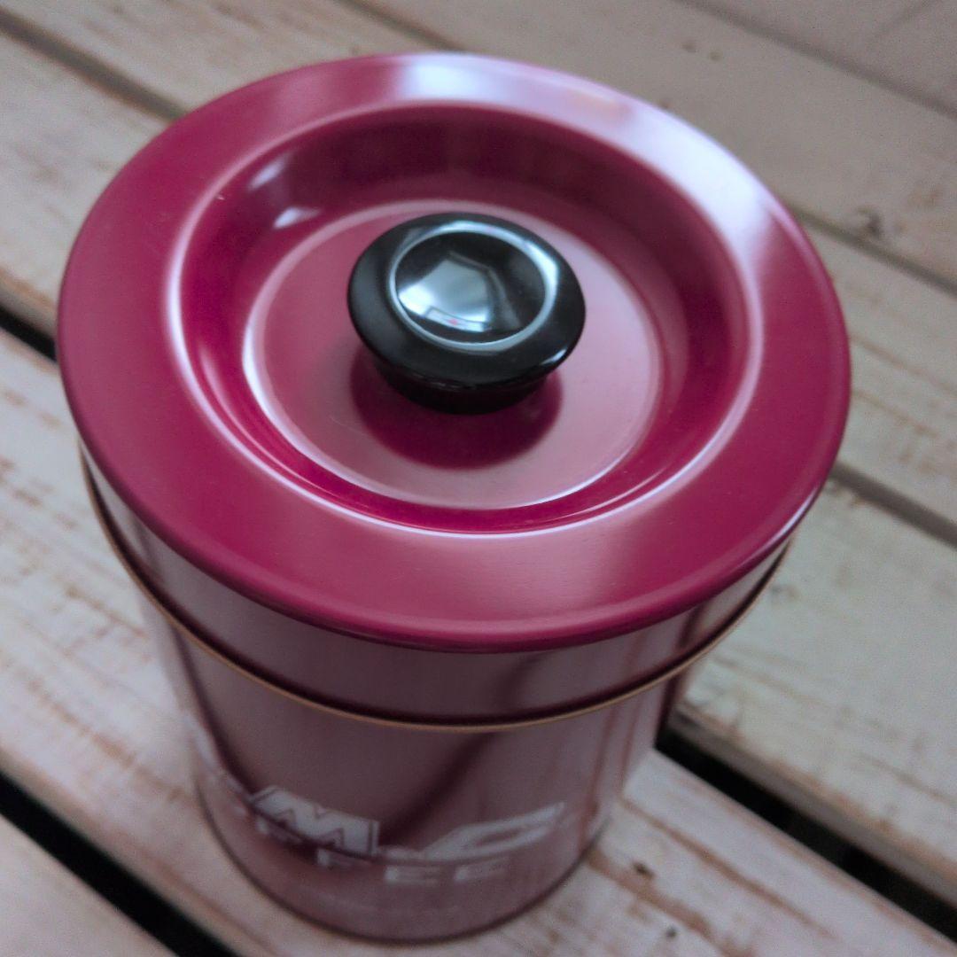 未使用。三本コーヒー保存缶　レトロ　三本珈琲