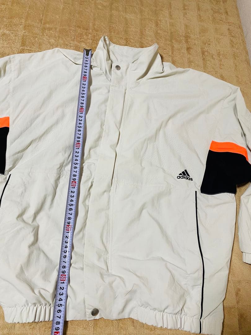 adidas ピステ上下セット ホワイト/ネイビー/オレンジ