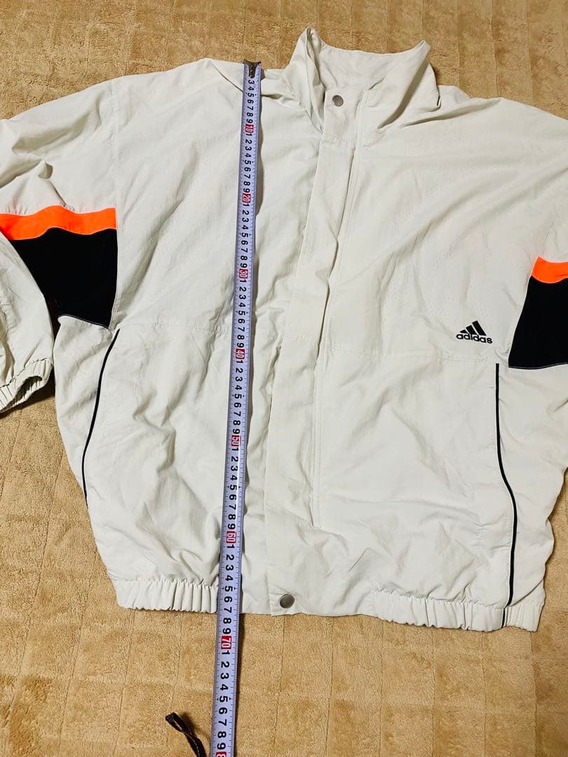 adidas ピステ上下セット ホワイト/ネイビー/オレンジ