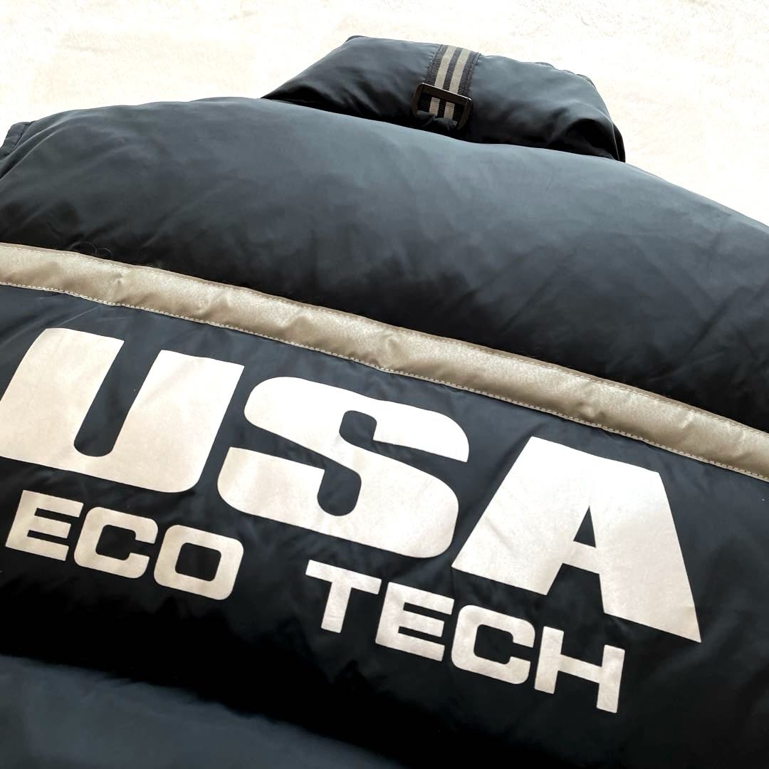 【BIG size】MAURICE MALONE ダウンベスト　ブラック