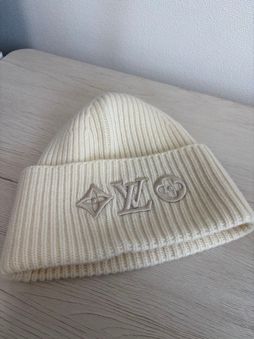 LOUIS VUITTON LV ヘッドライン ニット帽