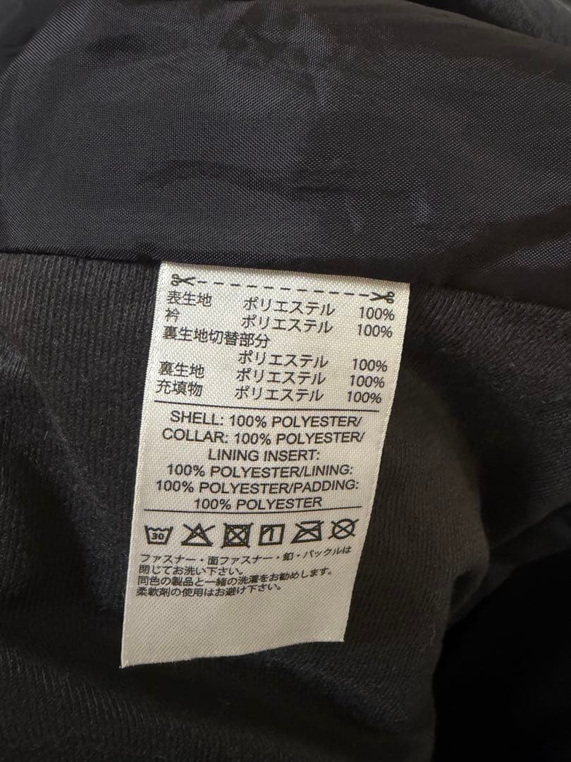 adidas フード付き くびれありブラック ベンチコート　レディース