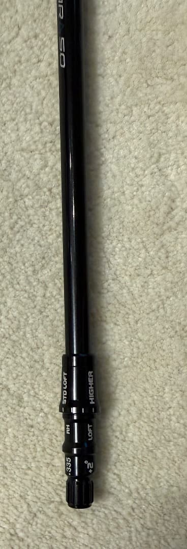 テーラーメイド Qi4D 純正シャフト REAX MR 50 S ドライバー用