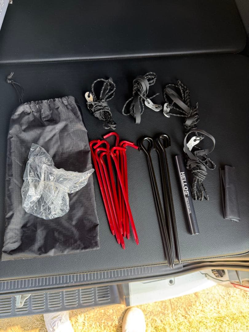 Hellos Snail Shelter本体+ TPUフロント / テント