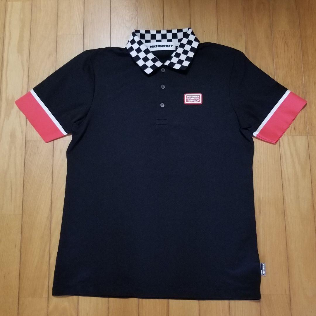 DECEMBERMAYメンズ半袖ポロシャツ　Lサイズ