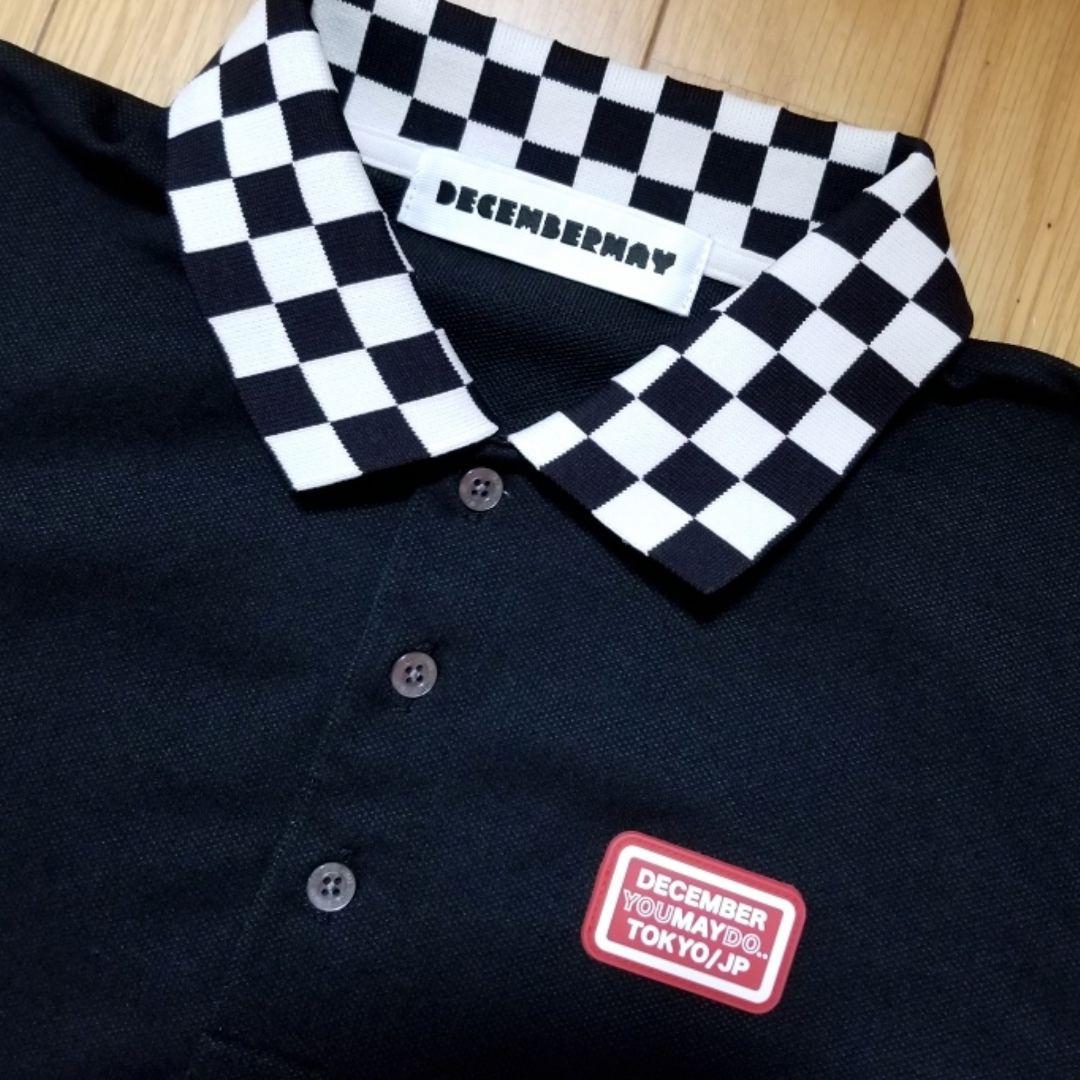 DECEMBERMAYメンズ半袖ポロシャツ　Lサイズ