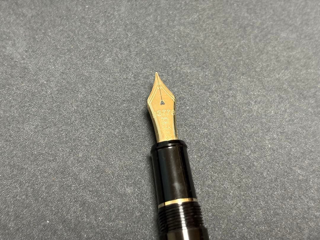 プラチナ 万年筆 #3776 センチュリー ブラック 中字 M