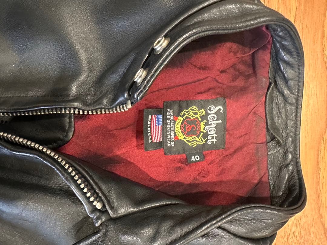 Schott シングルライダース　90年代