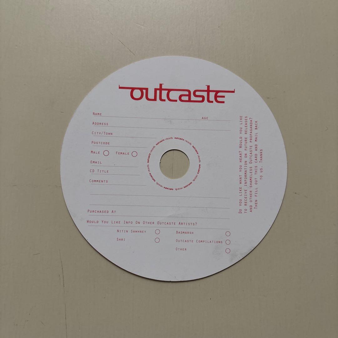 OUTCASTE / THE FIRST FIVE YEARS レコード
