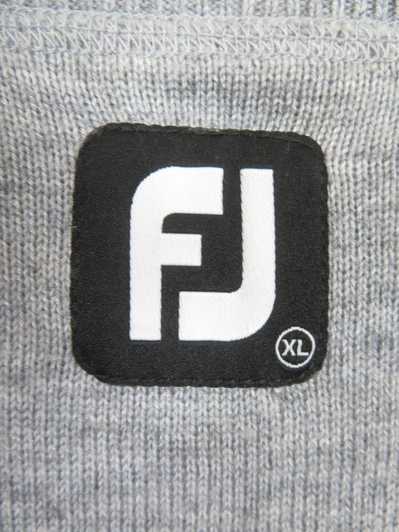 フットジョイ 薄手 フルジップハイブリッドセーター ニット XL メンズ ゴルフ